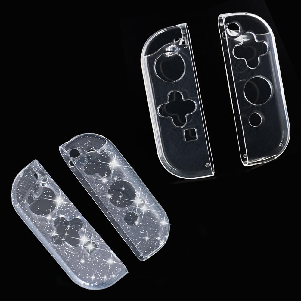 Vỏ bọc bảo vệ vỏ bling trong suốt cho Nintendo Switch NS OLED Joy-Con long lanh pha lê mờ Clear TPU Protector Màu sắc