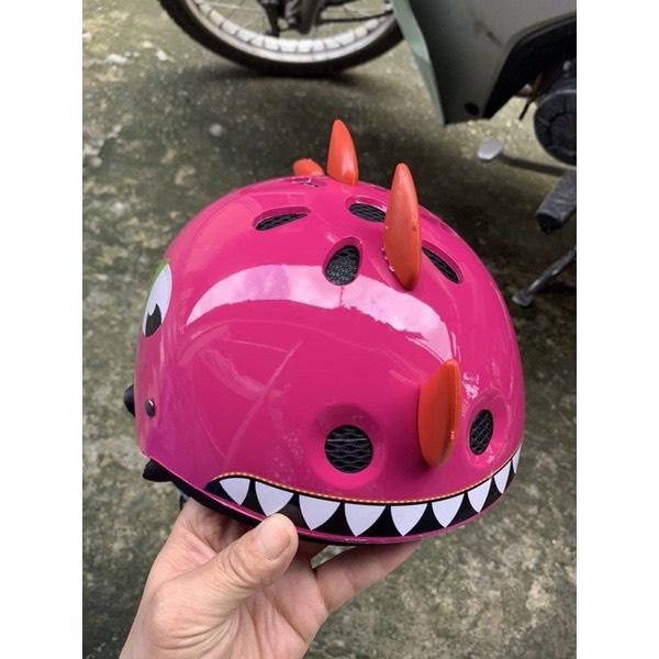 Mũ Bảo Hiểm Khủng Long Cho Bé Siêu Dễ Thương