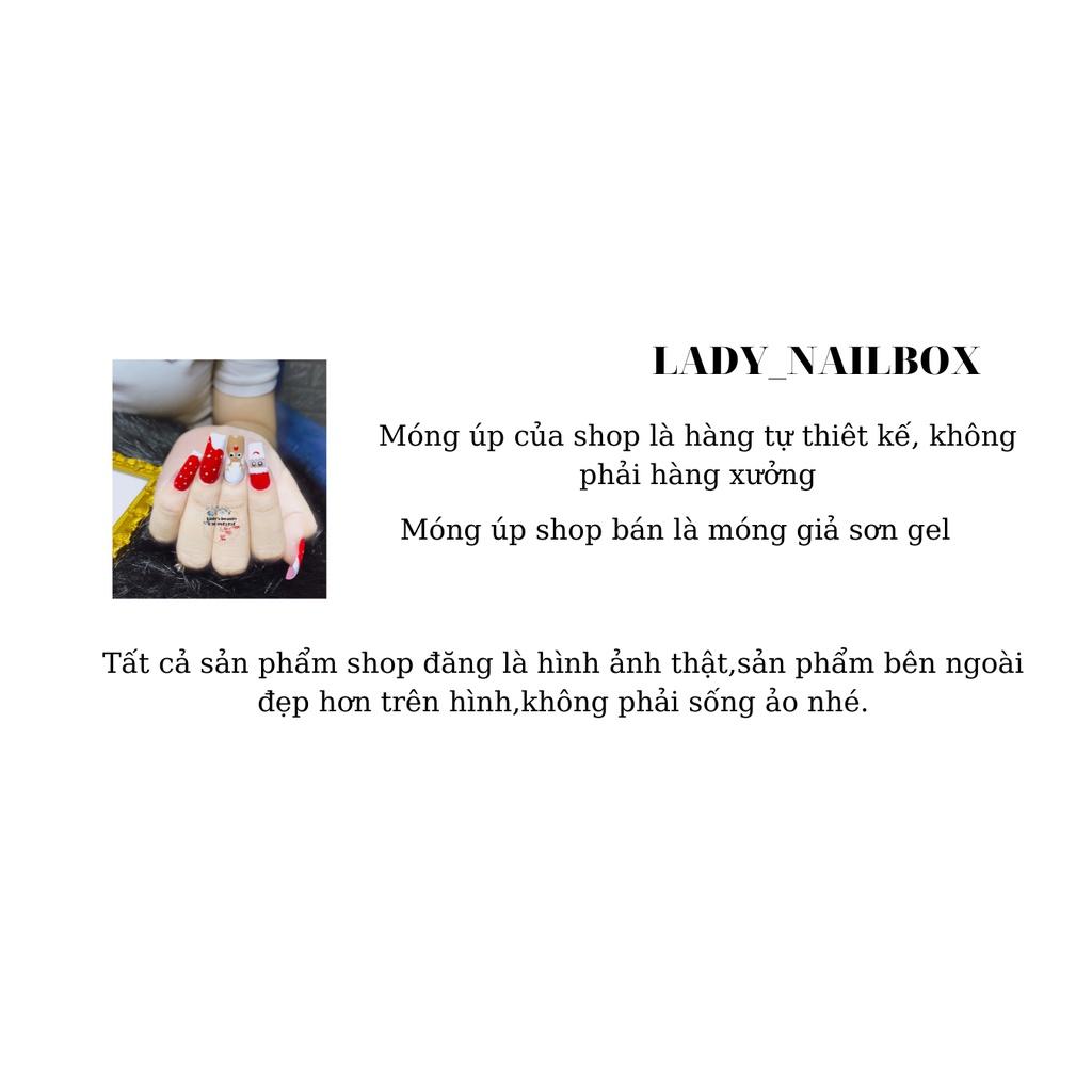 Nailbox thiết kế tặng kèm keo+dũa