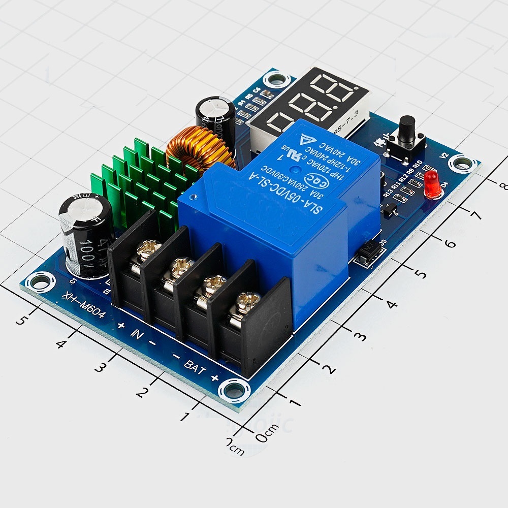 Mạch Bảo Vệ Sạc Ắc Quy Tự Ngắt 6 – 60VDC (XH-M604)