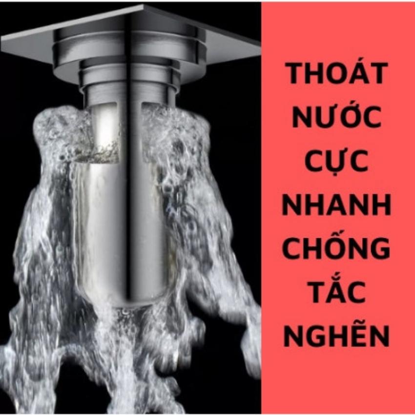 Phụ kiện Ngăn mùi nhà tắm - INOX 304 lắp thoát sàn chống mùi hôi ngăn vi khuẩn trào ngược lên