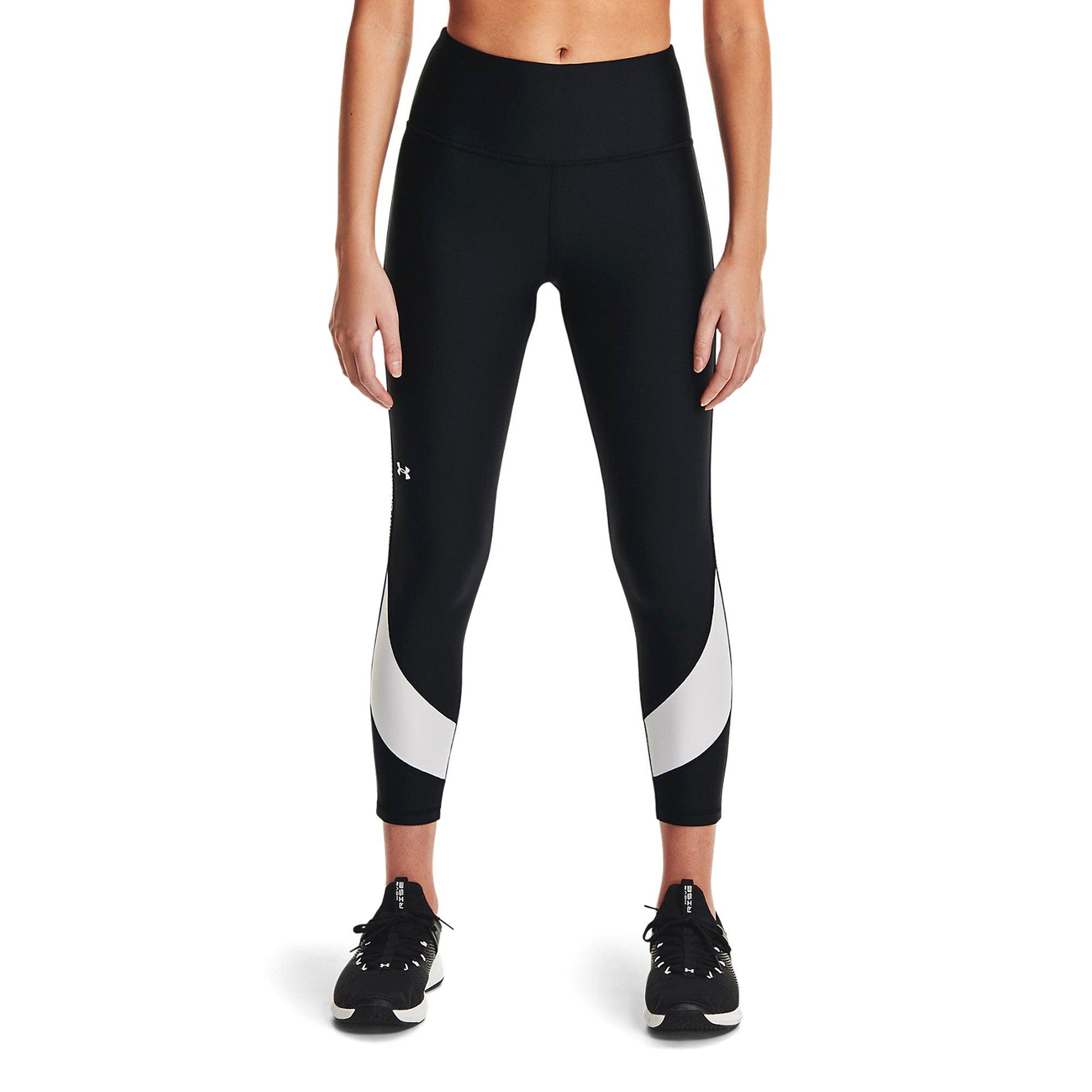 Quần legging thể thao nữ Under Armour HeatGear Armour No-Slip Waistband Taped Ankle - 1361014-001