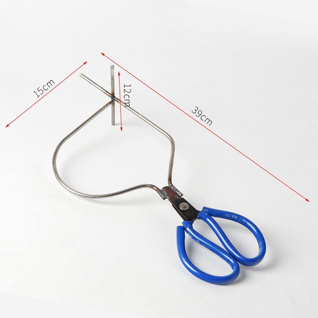 2x Metal Pottery Glazing Pliers Clay Sculpture DIY Porcelain Caliper Craft
