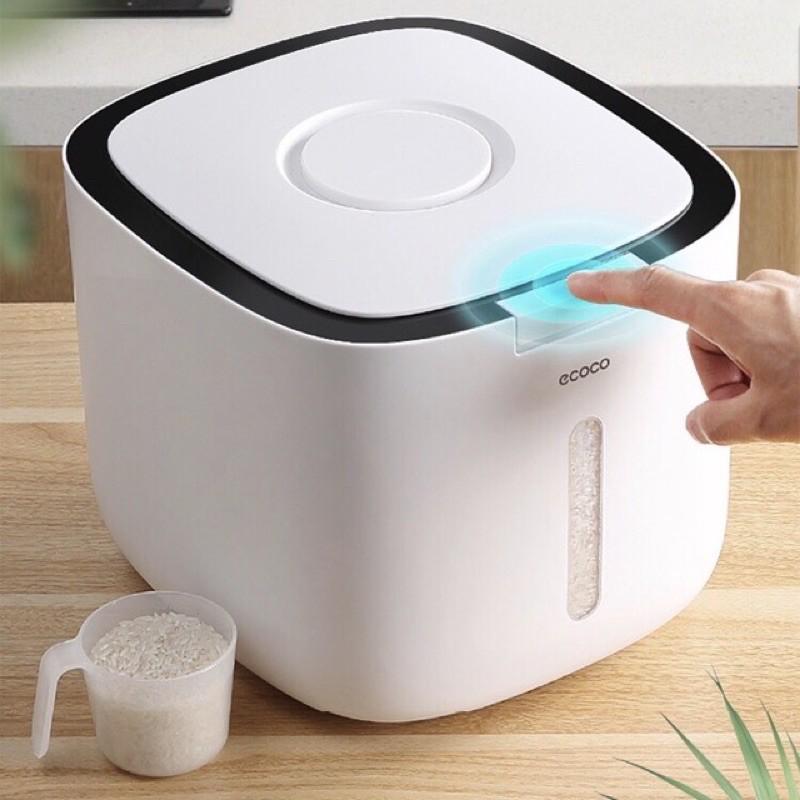 THÙNG ĐỰNG GẠO, THỰC PHẨM KHÔ 10KG CHỐNG MỐI MỌT ECOCO
