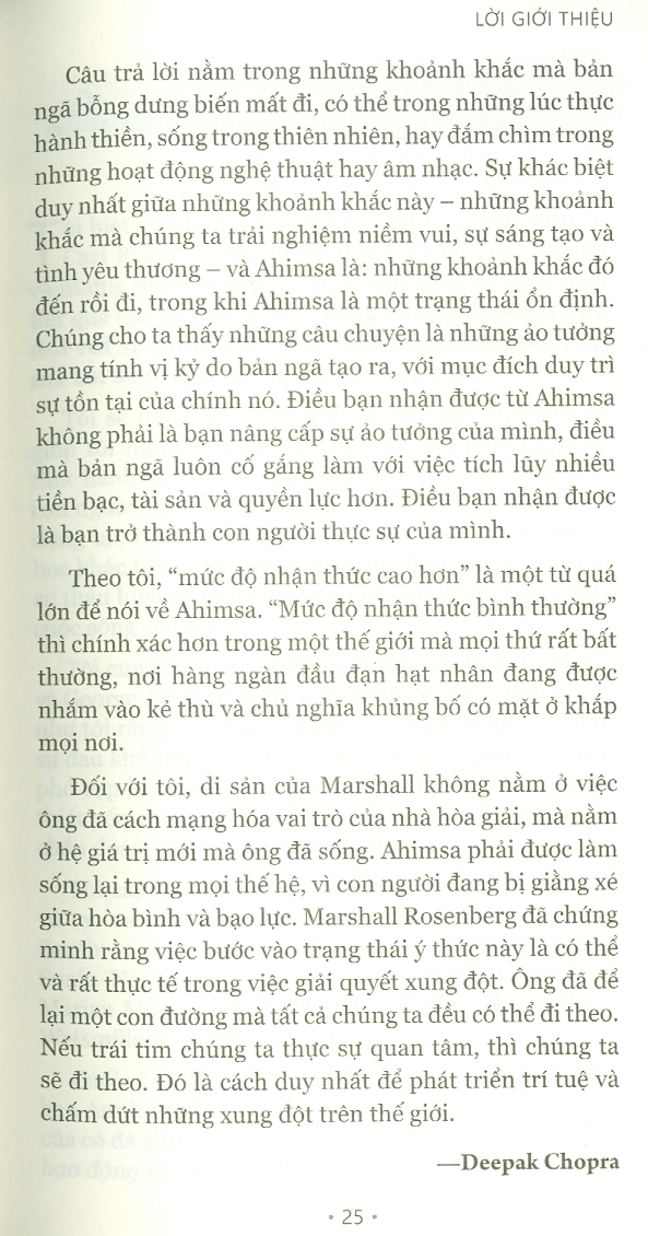 GIAO TIẾP BẤT BẠO ĐỘNG (Nonviolent Communication) - Marshall B. Rosenberg, Ph.D - Lê Nguyễn Trần Huỳnh dịch - Tái bản 2023 - (bìa mềm)