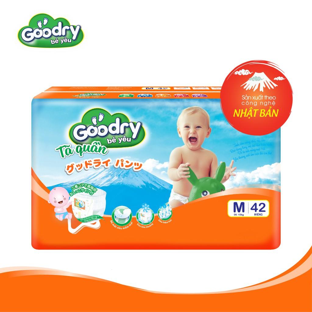 Tã quần Goodry lớn XXL30 công nghệ Nhật Bản thấm hút thật nhanh (30 miếng)