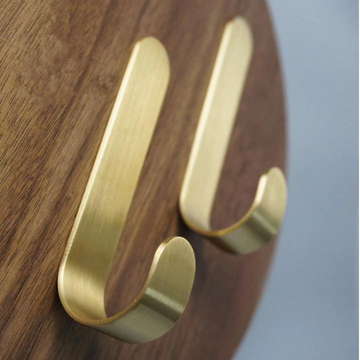 Bộ 5 móc treo quần áo vật dụng dán tường GoldenHome Hook - AsiaMart