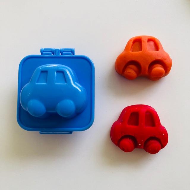 Khuôn ô tô 3D chơi bột nặn đất nặn an toàn