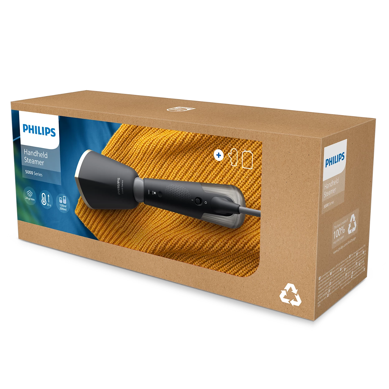 Bàn Ủi Hơi Nước Cầm Tay PHILIPS STH5030/80 - Hàng chính hãng