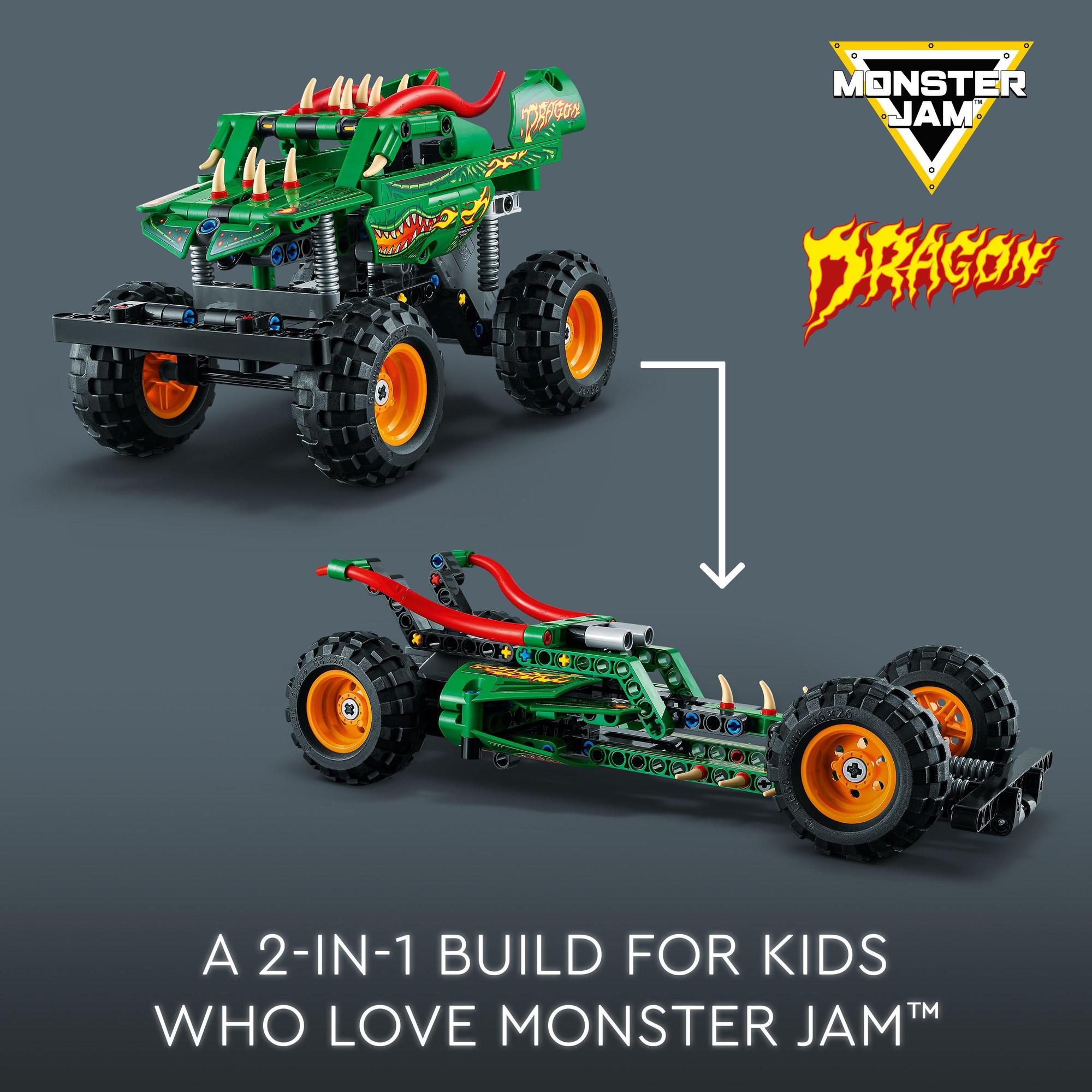 LEGO Technic 42149 Chiến Xe Monster Jam Dragon (217 Chi Tiết)