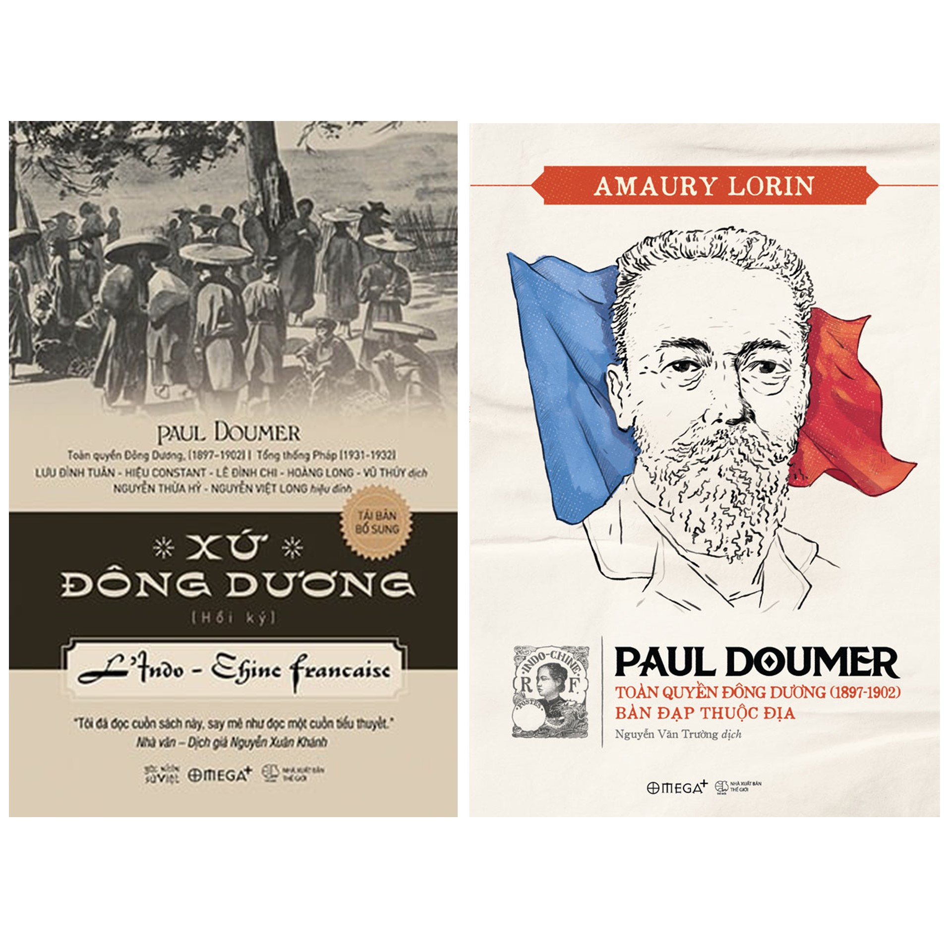 Combo Sách Xứ Đông Dương Paul Doumer Toàn Quyền Đông Dương 1897 - 1902 Bàn Đạp Thuộc Địa