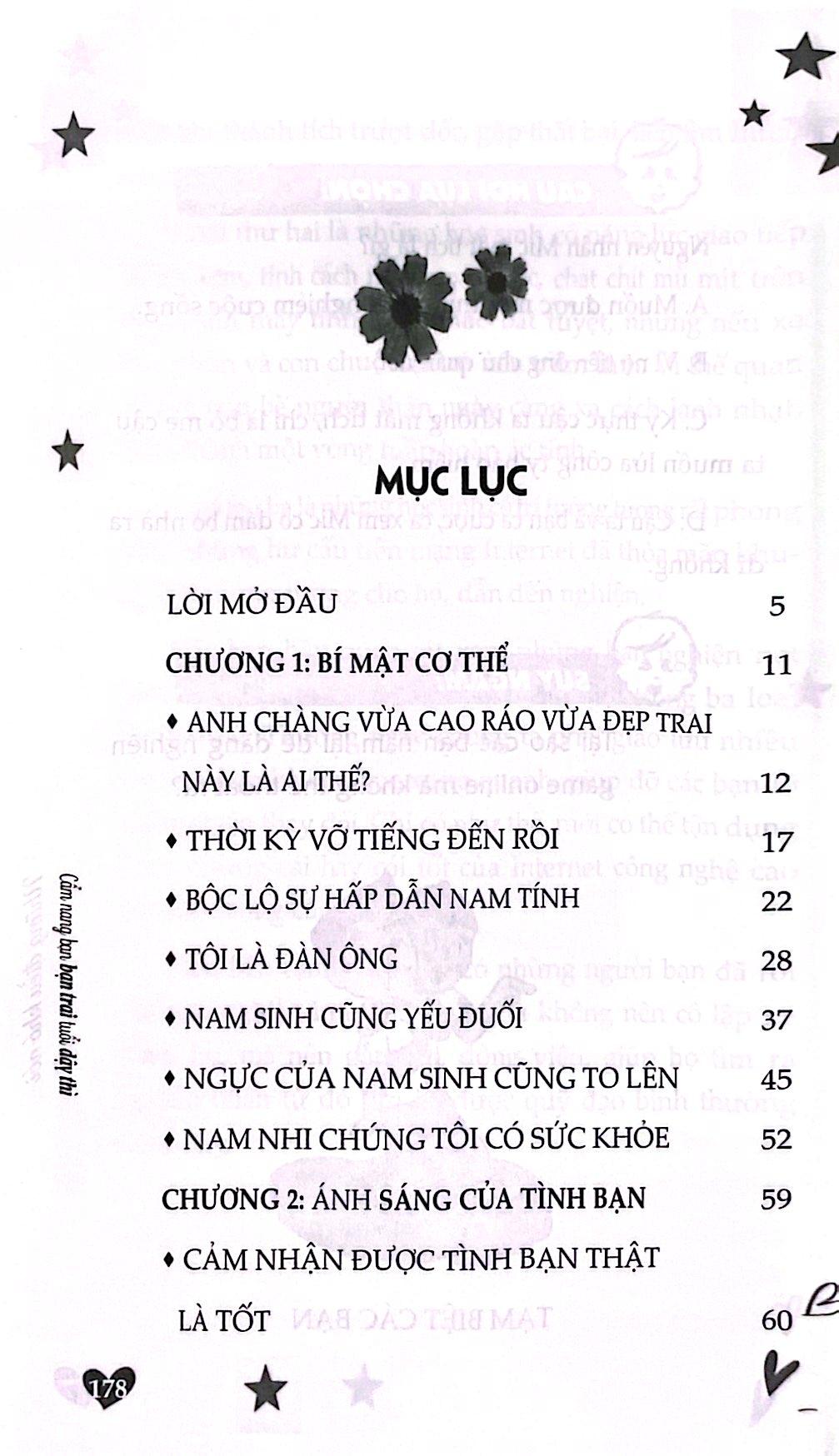 Những Điều Khó Nói - Cẩm Nang Bạn Trai Tuổi Dậy Thì