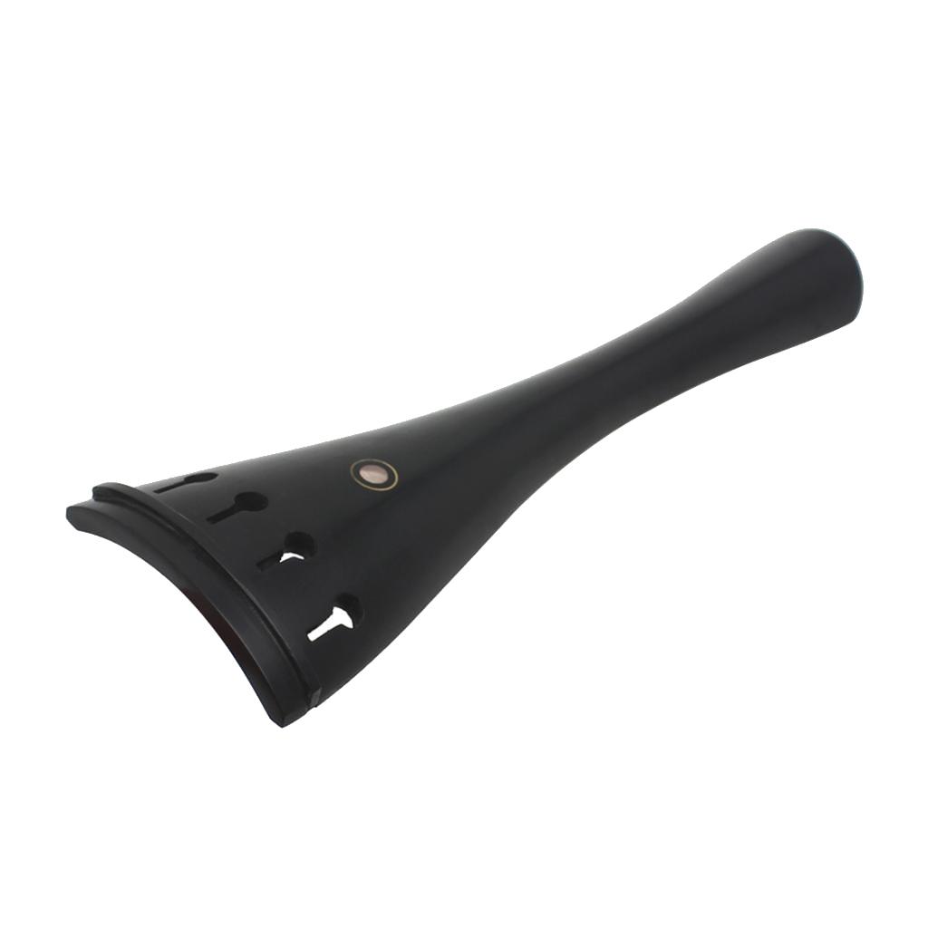 Handmade Ebony Cello Harp Tailpiece Wood Tailpiece for 3/4 4/4 Cello