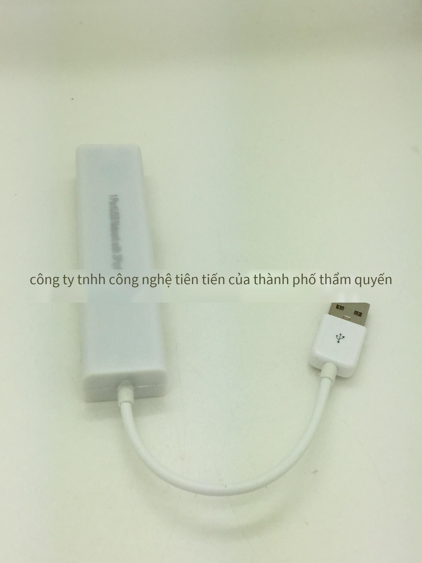 Phong cách mới nhất phẳng usb sang dòng cổng mạng card mạng USB cáp mạng có dây chuyển đổi card mạng USB với bộ chia USB