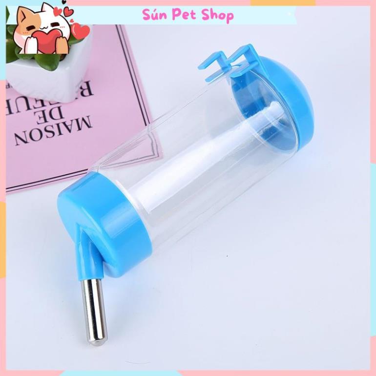 Bình nước tự động gắn chuồng cho thú cưng 500ml