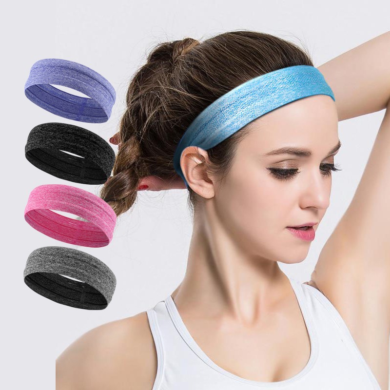 Băng đô, băng trán thể thao headband thấm hút mồ hôi nam nữ TOPBODY