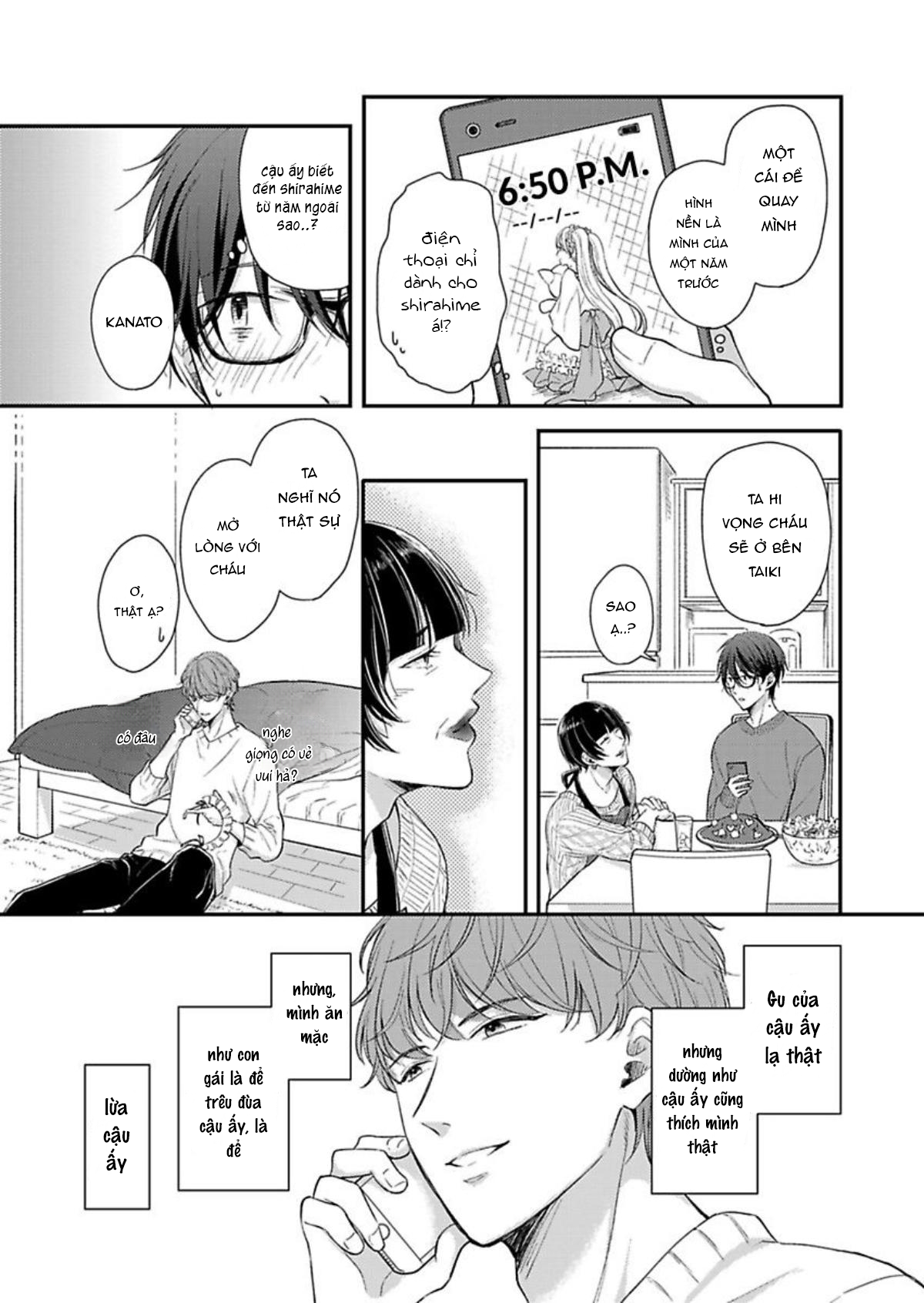 tôi đã giả gái nhưng anh ta muốn hơn thế!? chapter 2 15