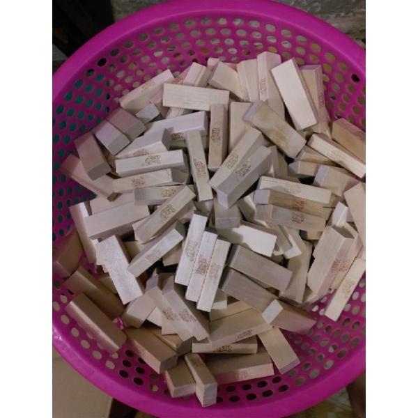 3kg gỗ xếp Jenga#gỗ rút trơn#domino~175 thanh#hàng chọn