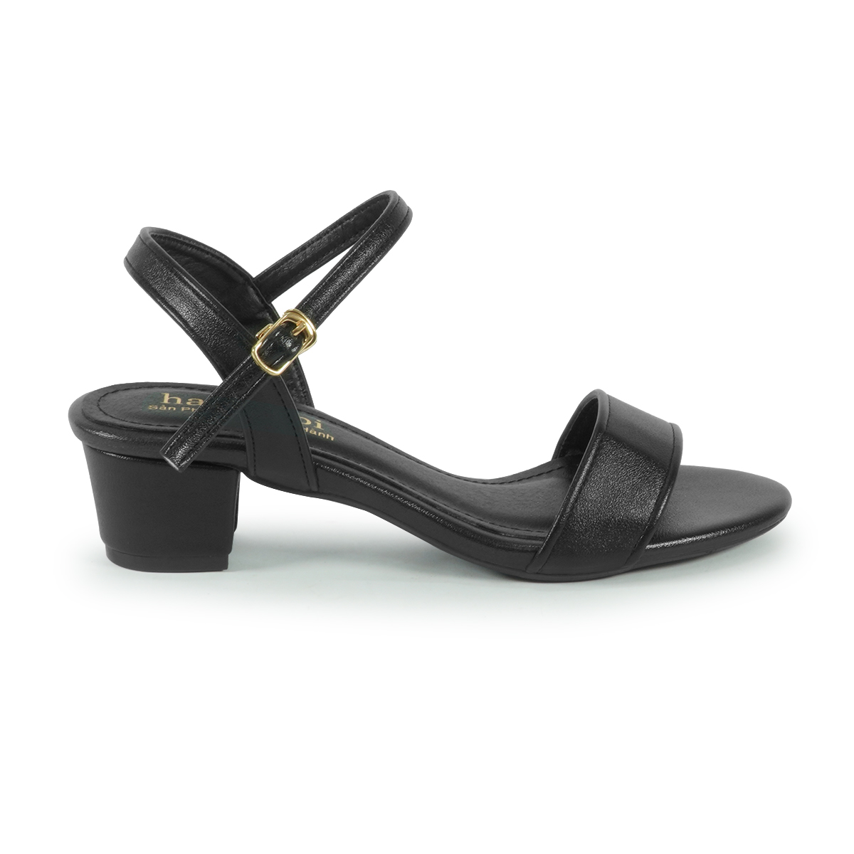 Sandal nữ gót vuông cao 3cm hậu c mã HNSDH3F169