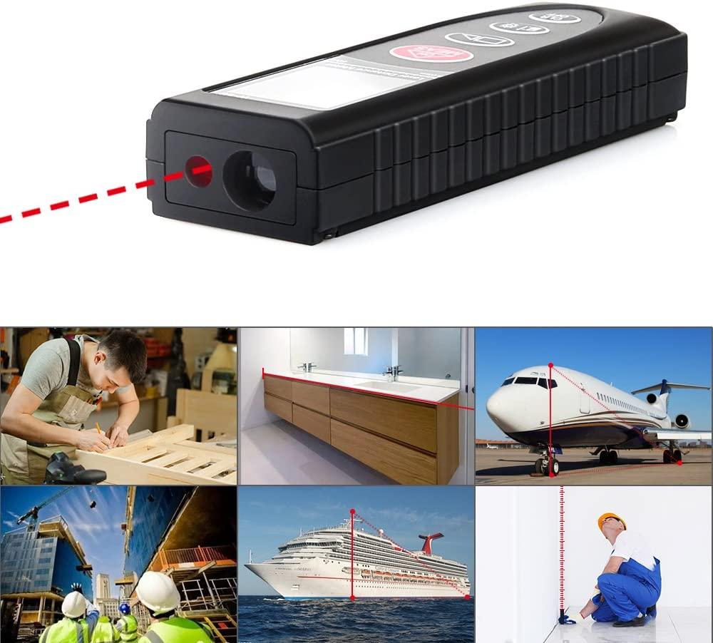 Máy đo khoảng cách laser 60m Máy đo khoảng cách laser mini , đèn nền LCD, đo liên tục, lưu trữ dữ liệu, IP54, được thiết kế cho công trường xây dựng và dự án MAISO