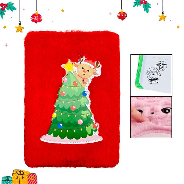 Sổ Tay Mini Giáng Sinh A5 - Kẻ Ngang - 80 Trang 90gsm - MP CH24024 - Màu Đỏ