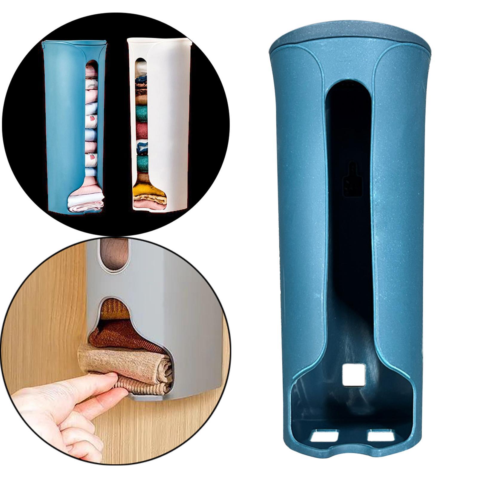 Underwear Socks Hanging Storage Box Closet Organizer Wall Mounted Organizer Multipurpose Sturdy with Open Cover for Closet Bathroom Wardrobe