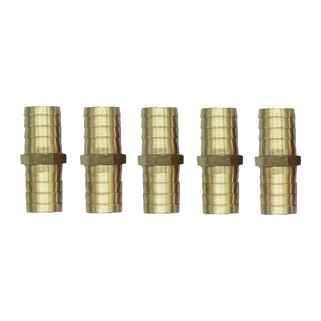 10Pcs BRASS AIR FITTING MALE COUPLER HOSE FITTINGS COMPRESSOR CONNECTOR 6MM