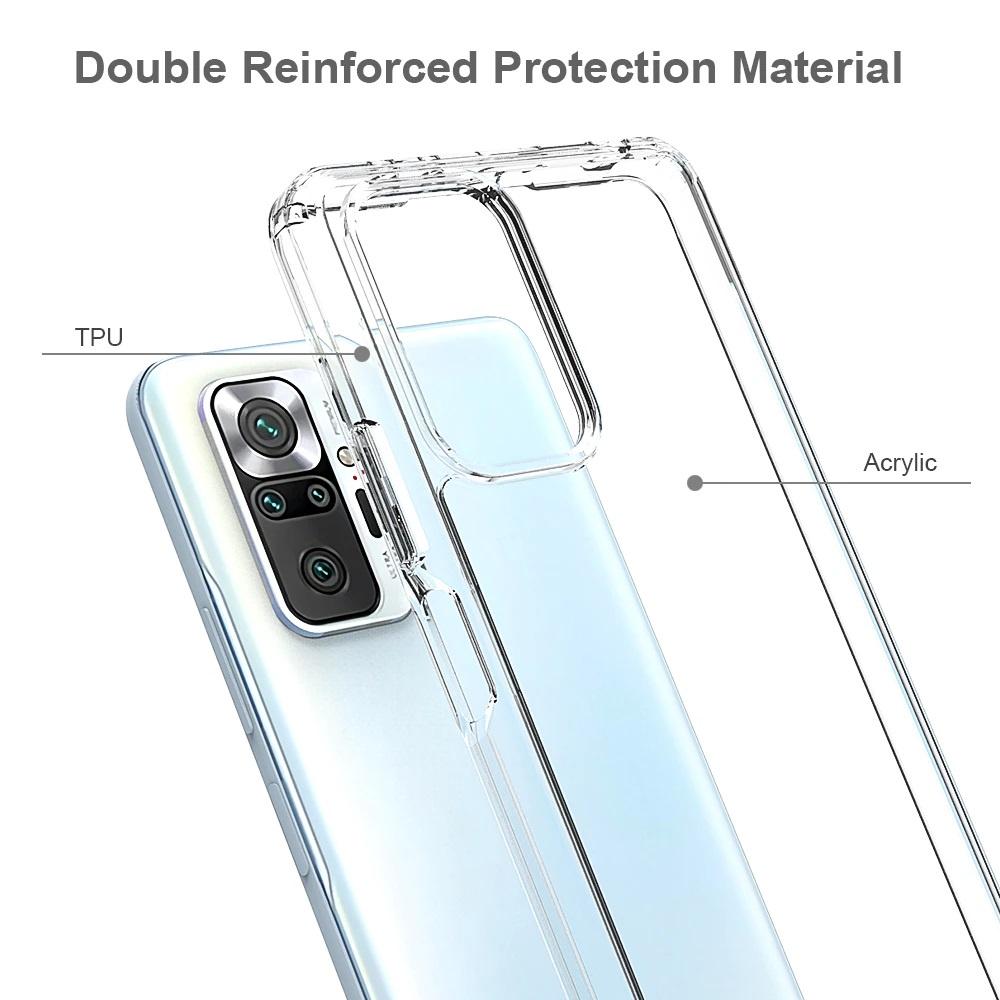 Ốp lưng Silicon trong suốt dành cho Xiaomi Redmi Note 10 Pro/Note 8 Pro/ Redmi Note 7/Redmi Note 4X/ Redmi 9A/Redmi 9C/Xiaomi 10T