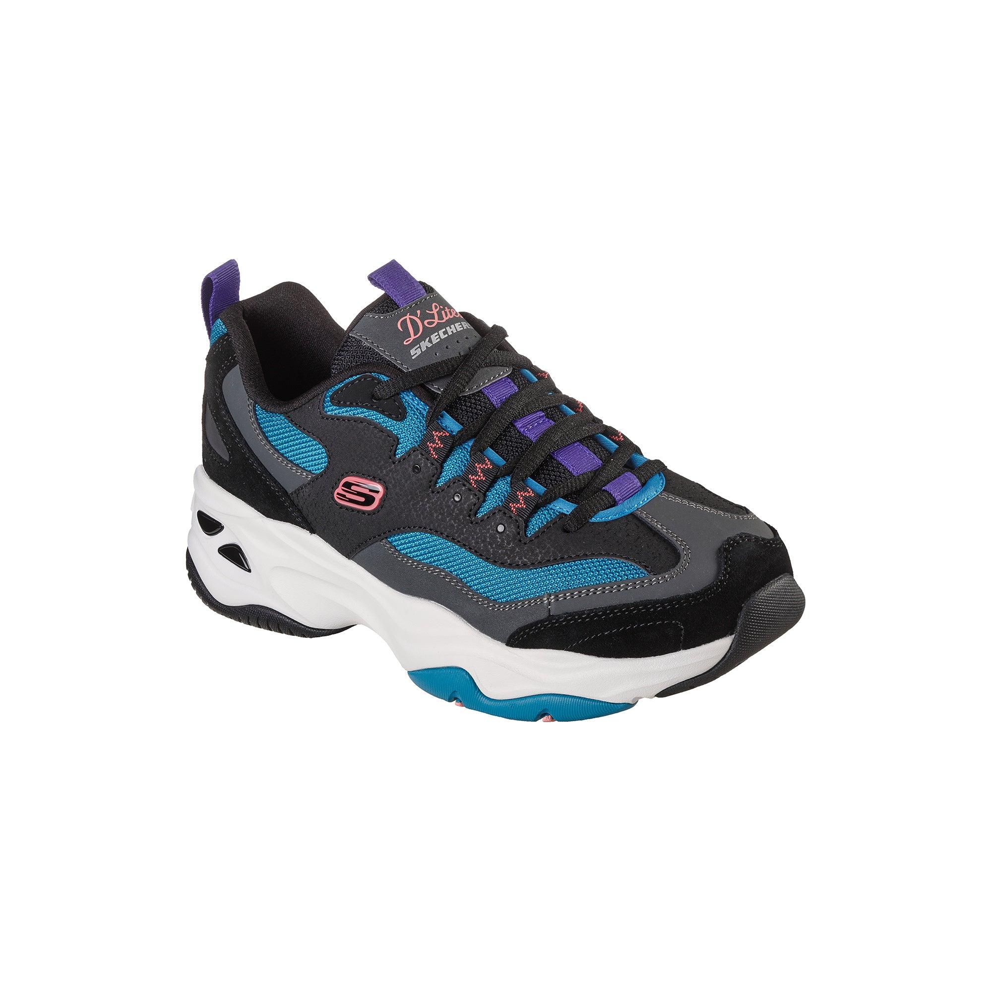 Giày sneaker nữ Skechers D'Lites 4.0 - 149501-BKTL