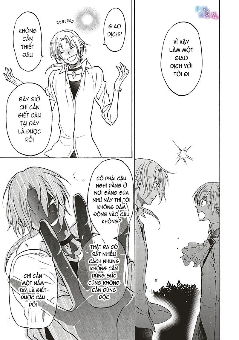 kẻ phản diện, cecilia silvie, không muốn chết, thế nên cô đã cải nam trang chapter 9.2 9