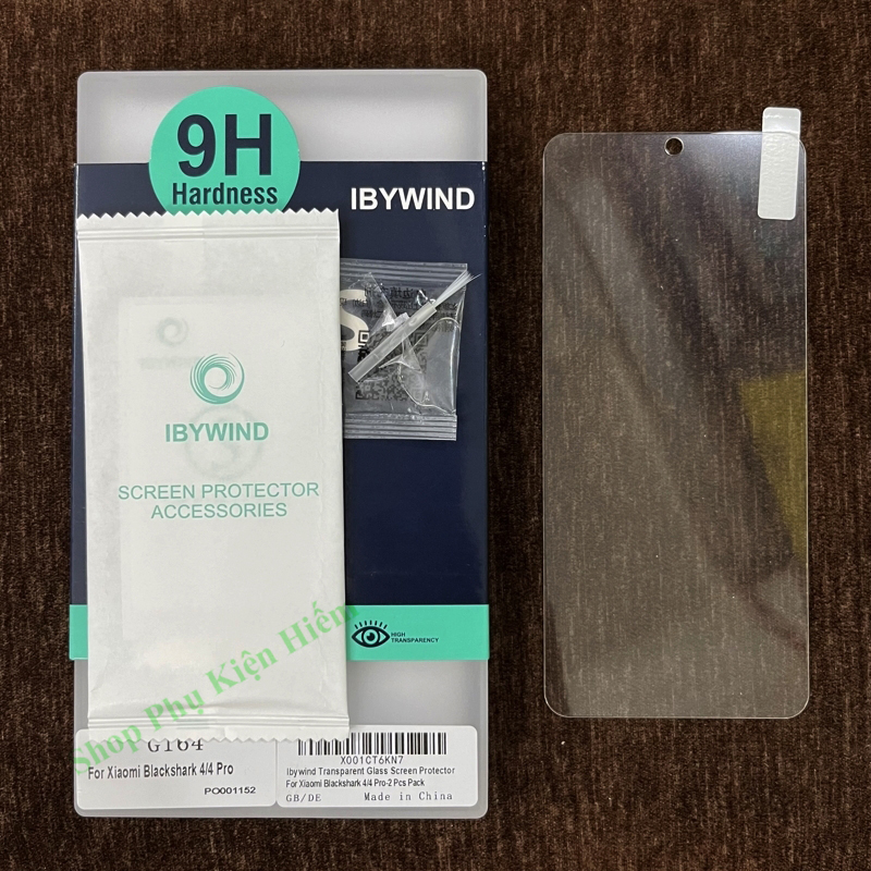 Kính cường lực cho Black Shark 4 - Shark 4S cao cấp Ibywind - Hàng nhập khẩu