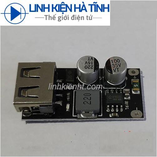 Mạch hạ áp sạc nhanh điện thoại cao cấp 1 đầu ra usb 6-32VDC