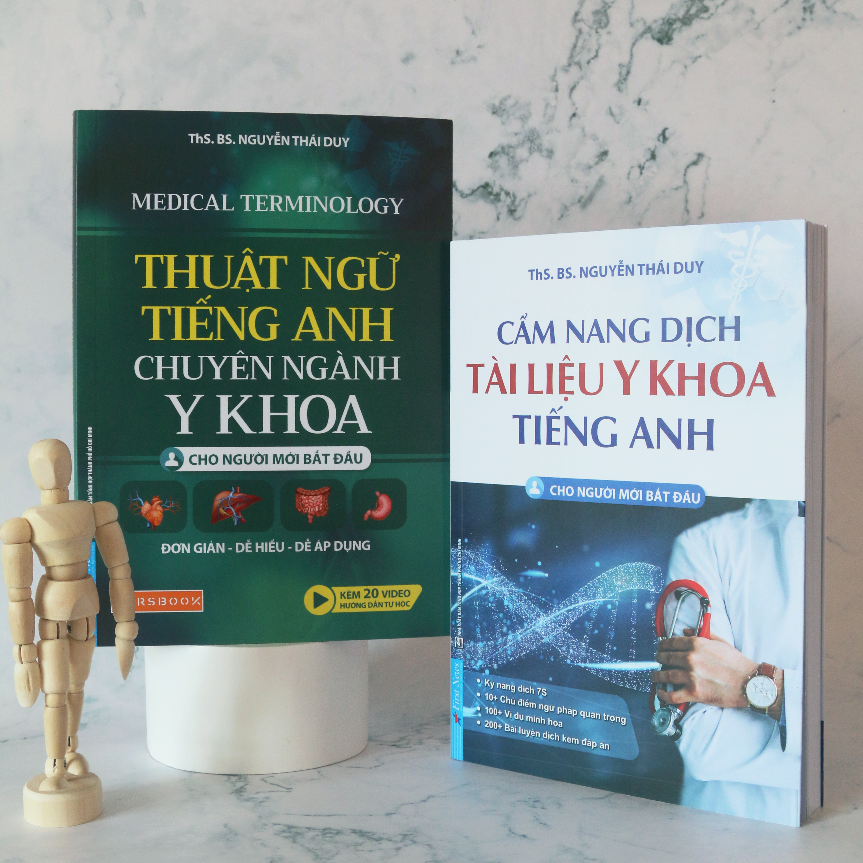 COMBO Thuật Ngữ Y Khoa Tiếng Anh + Cẩm Nang Dịch Tài Liệu Y Khoa Tiếng Anh (Cho người mới bắt đầu)