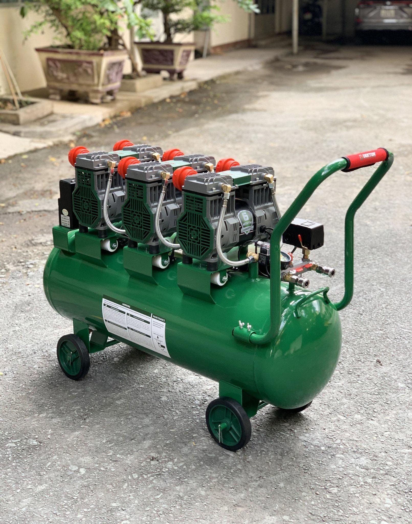 MÁY NÉN KHÍ KHÔNG DẦU 100L  DK-AC59100 DEKTON  -HÀNG CHÍNH HÃNG