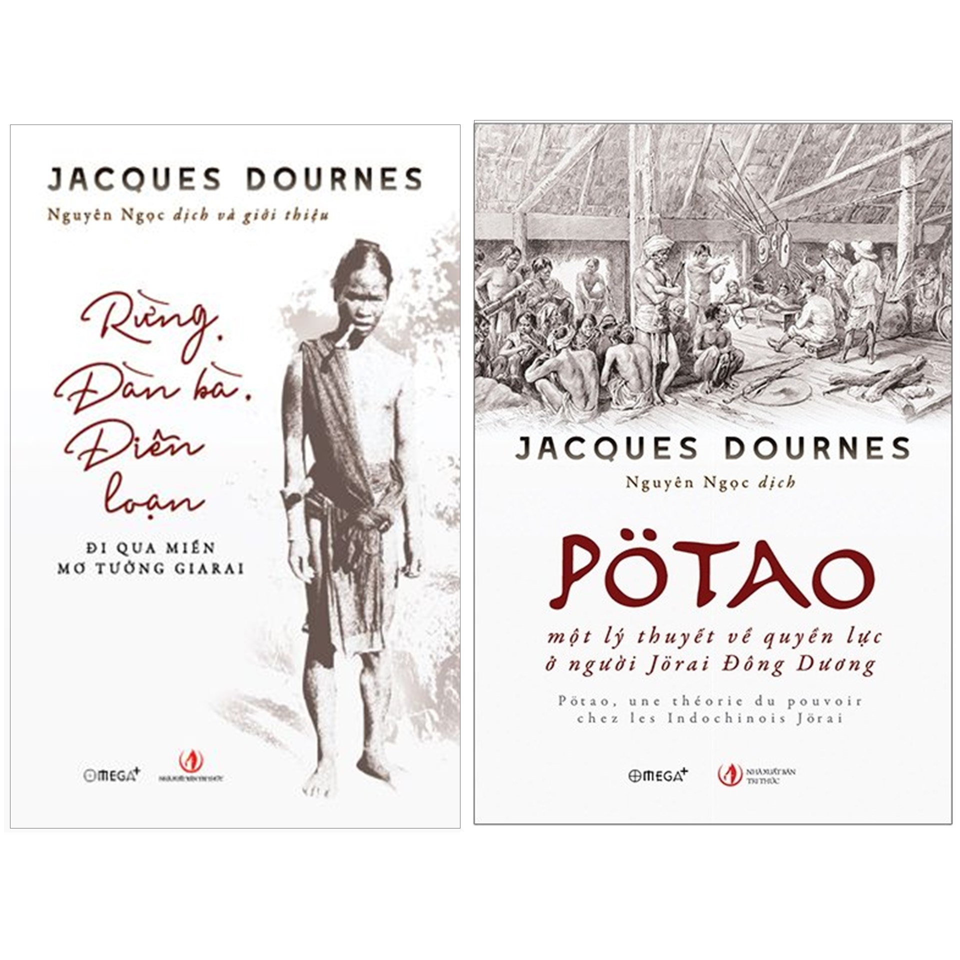 Combo Sách : Rừng, Đàn bà, Điên loạn - Đi Qua Miền Mơ Tưởng Giarai + Pötao - Một Lý Thuyết Về Quyền Lực Ở Người Jorai Đông Dương