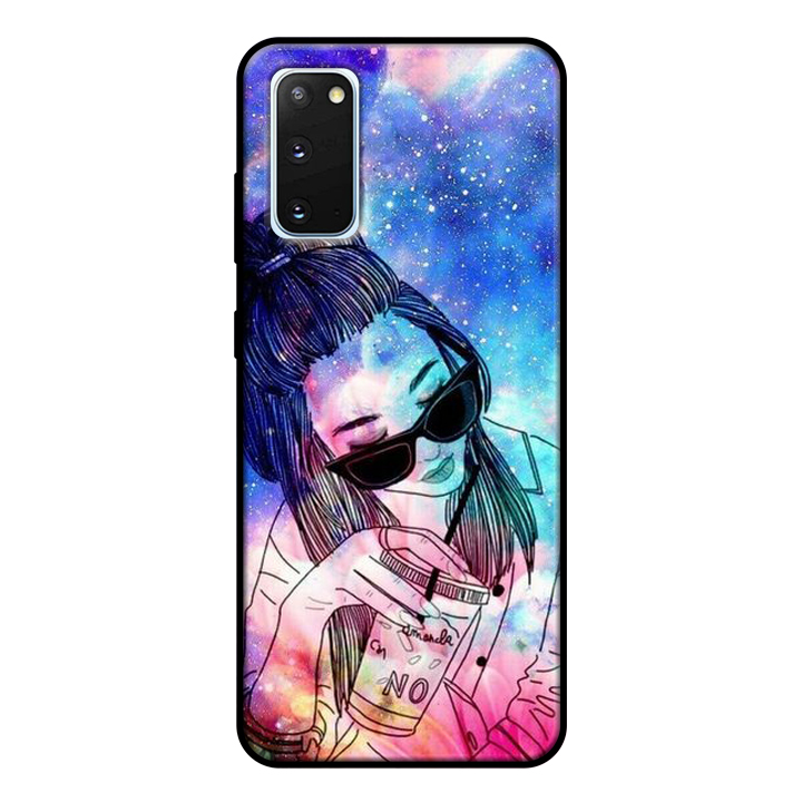 Ốp lưng điện thoại Samsung Galaxy S20 viền dẻo TPU BST Cô Nàng Cá Tính Mẫu 13