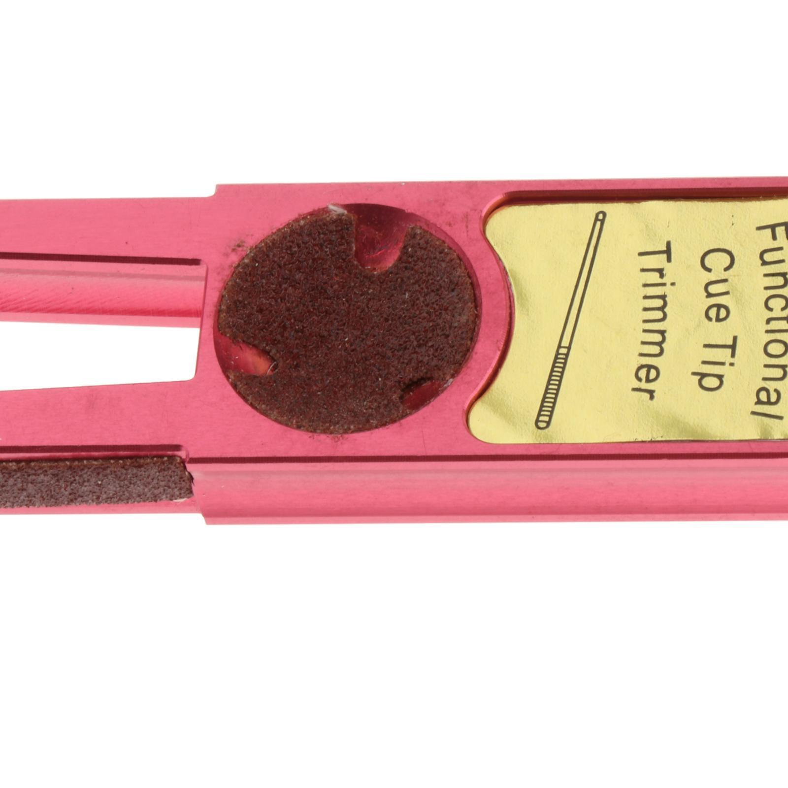 Premium Tip Scuffer Billiards Pool Burnisher Repair Tool Multifunctional Grinder