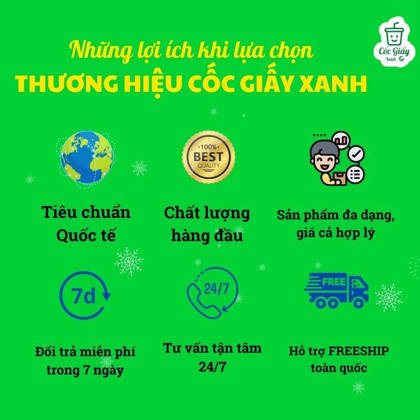 50 Tô Bát Giấy 300ml Trắng Trơn CÓ NẮP, Dùng 1 Lần, Giấy 2 Lớp PE Siêu Dày Dặn, Cứng Cáp