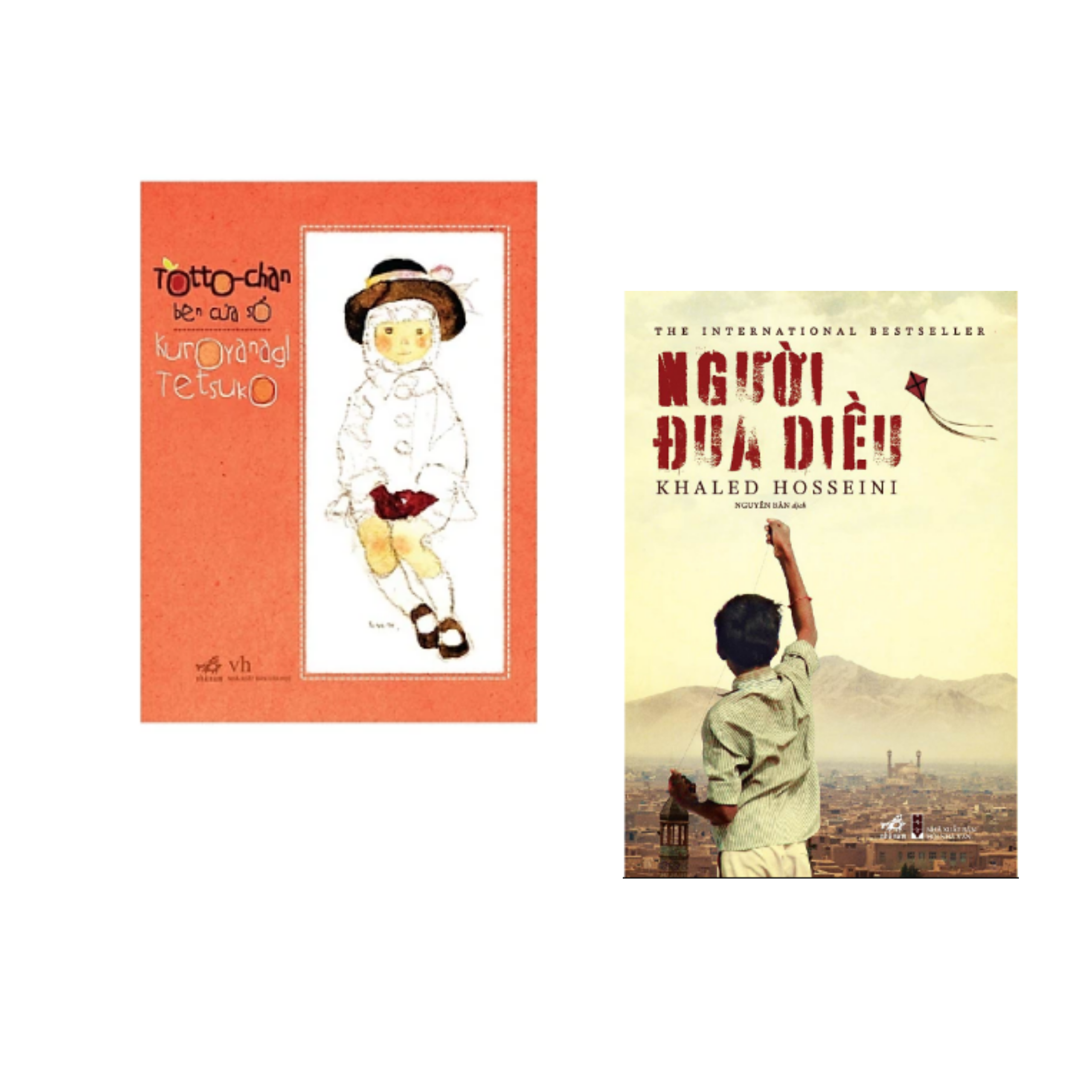 Combo 2 truyện Cực Hay Cho Bé: Người Đua Diều +Totto - Chan Bên Cửa Sổ/ Tặng Bookmark Happy Life 