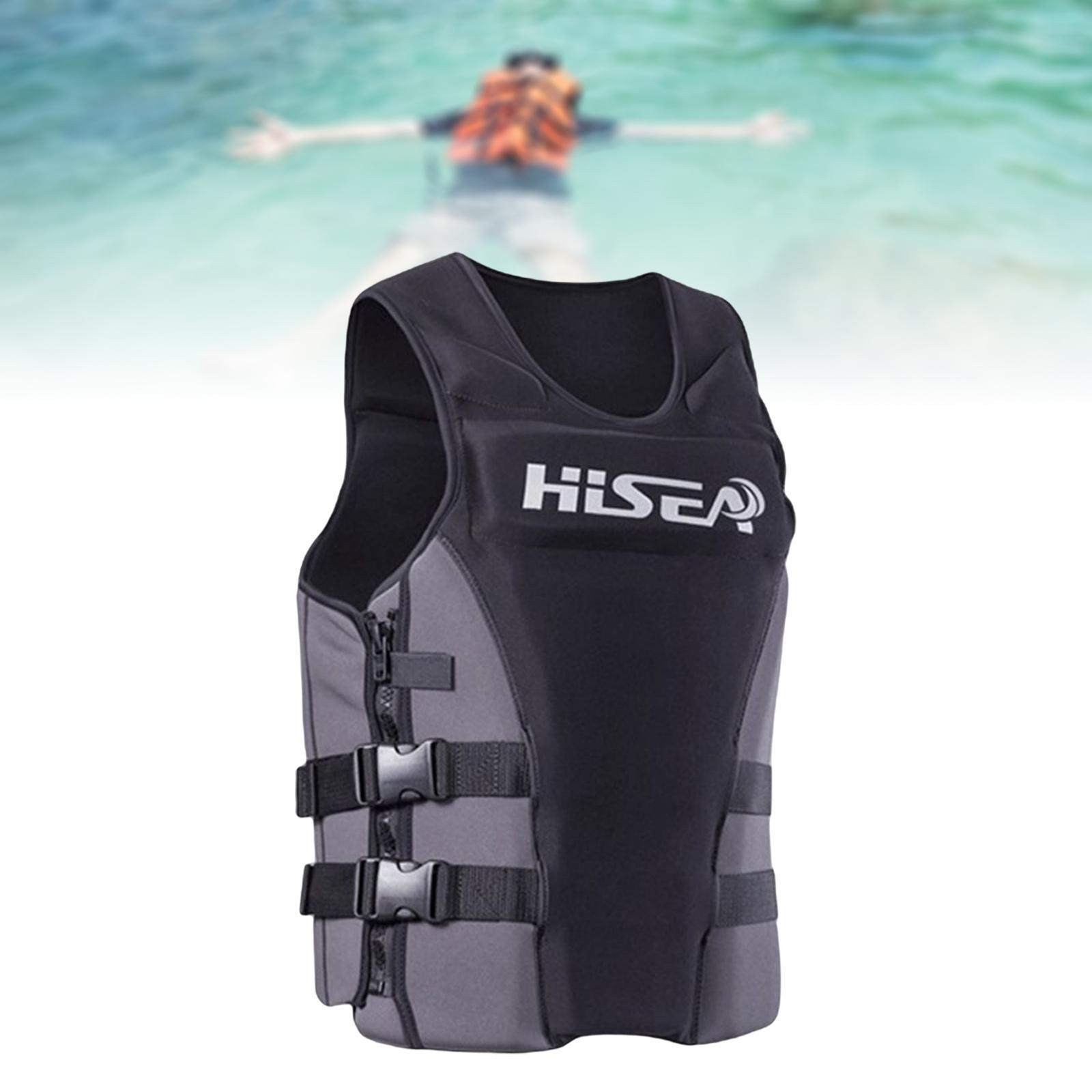 Safety Life Jacket Vest Kayaking Buoyancy Motorboat Fishing