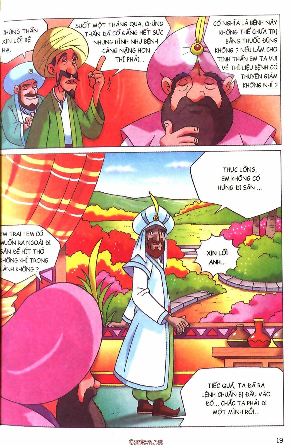 nghìn lẻ một đêm màu chapter 1 18