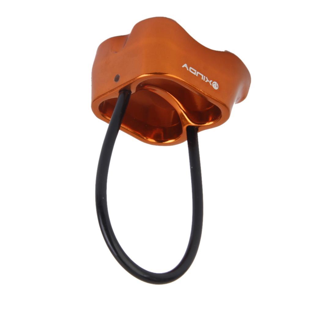 2pcs ATC Belay Rapel Device 25KN + Safety Helmet for Rappelling Rock Climbing Mountaineering Equipment Gear
