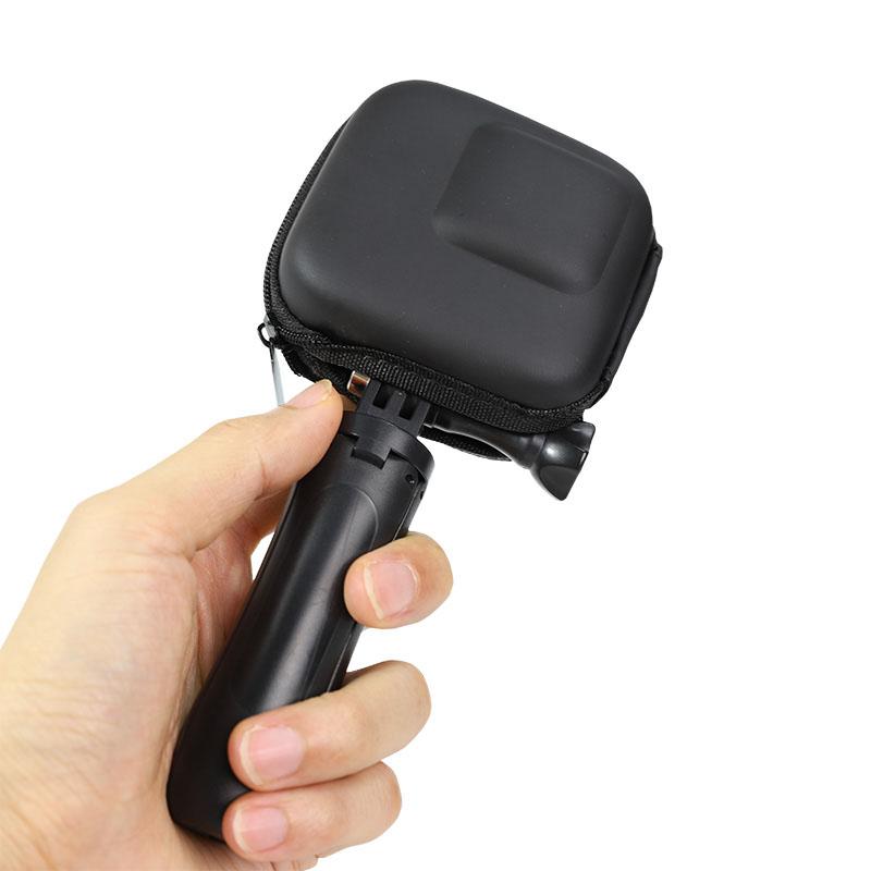 Mini Eva Case Túi bảo vệ bền bỉ máy ảnh thể thao màu đen PU Hộp lưu trữ cho GoPro Hero 10 9 8 7 6 5