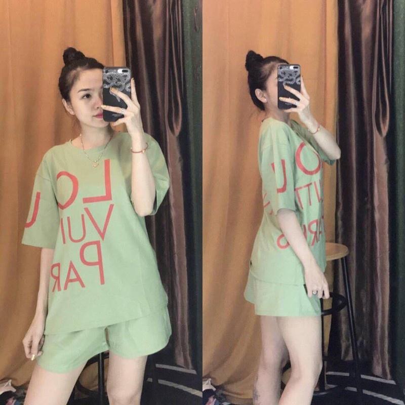 SET BỘ ĐÙI THỜI TRANG IN CHỮ DỄ THƯƠNG