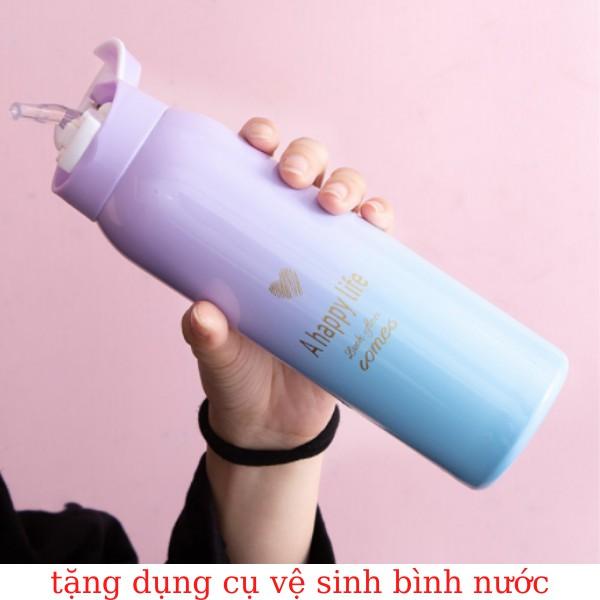 Bình giữ nhiêt CAO CẤP 500ml CÓ DÂY - LOẠI TỐT Bình nước giữ nhiệt