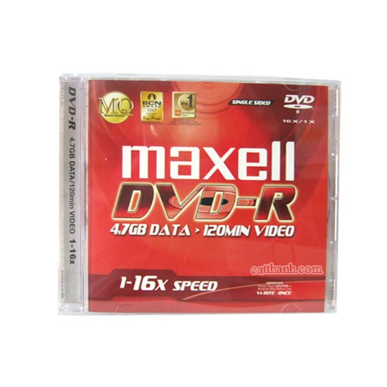 Đĩa DVD Trắng Maxell 4.7GB - Hàng Nhập Khẩu