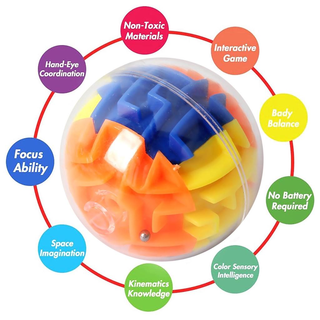 Bộ Đồ Chơi Mê Cung 3D 30 Bóng 3D Cho Bé