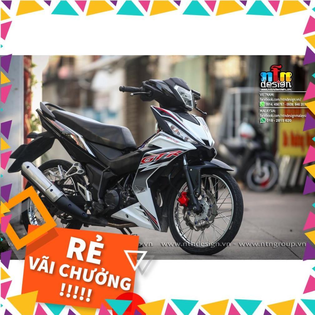 Tem Rời Winner V1 Mẫu GTR Đen Đỏ Trắng
