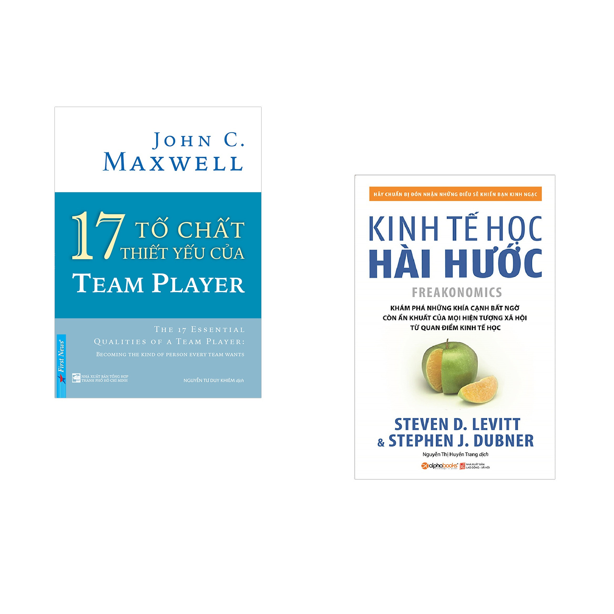 Combo 2 cuốn sách: 17 Tố Chất Thiết Yếu Của TEAM PLAYER + Kinh tế học hài hước