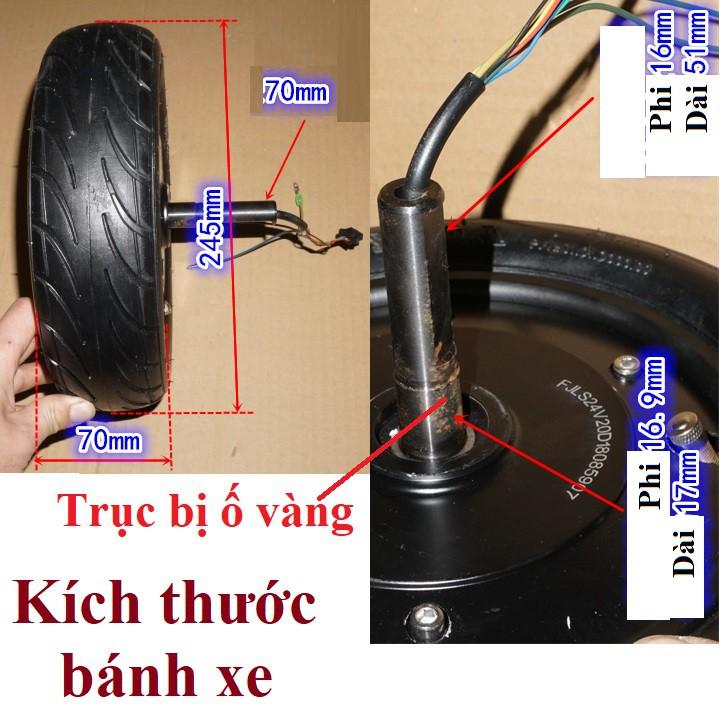 Động cơ Bánh xe điện 14inch 60v, xe Scooter 6.5inch 36v mới 100